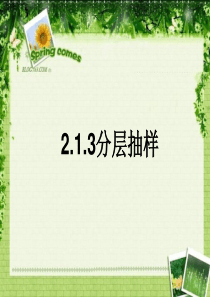 2[1]13分层抽样