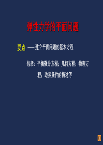 2.1 平面应力和平面应变