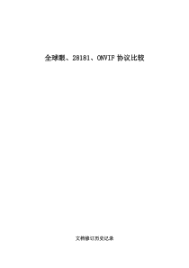 电信全球眼GBT28181、ONVIF比较浅析