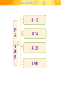 【创新方案】高中政治人教版选修二附录  专题四 社会主义经济理论的初期探讨