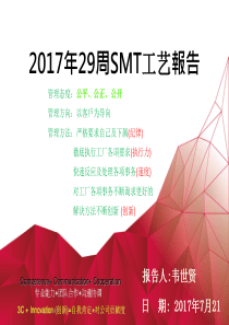 SMT工艺报告