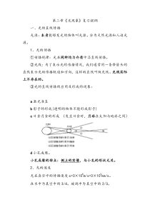 初中物理光学复习提纲.doc