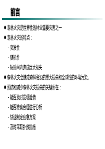 智慧林火识别预警系统解决方案