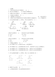 信号与系统复习题