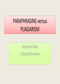 同义转换技巧-paraphrasing-skills