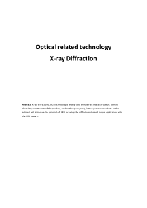 XRD简介(英文)