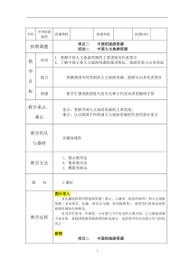 项目二--中国的旅游资源(3)