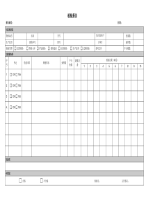 来料检验报告模板