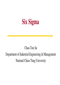 SixSigma(推荐PPT57)