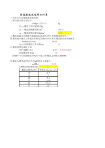 普通橡胶压缩弹力计算