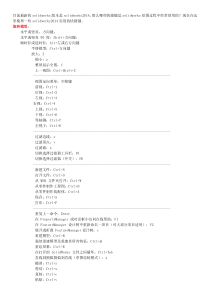 Solidworks2014实用的快捷键