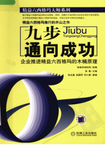 九步通向成功：企业推进精益六西格玛的木桶原理