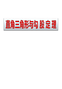 2019中考复习直角三角形与勾股定理