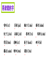 《小学语文S版六年级上册知识清单课件第三单元