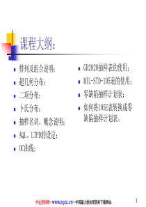 零缺陷抽样检验计划(PPT98页)