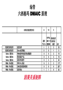 六西格玛培训课件-500强外企内部培训课程(7)