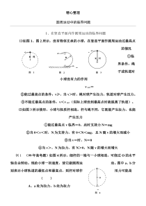 圆周运动中的临界问题