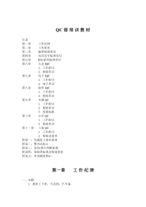 QC部培训资料（DOC 43页）