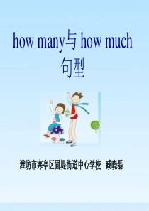 how many 与 how much 句型