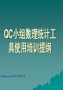 【QC小组的数据统计基本知识（含新、老七工具）】（PPT206页）