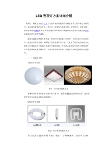 LED吸顶灯方案详细介绍