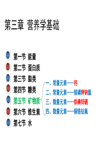 第三章-营养学基础-矿物质和水