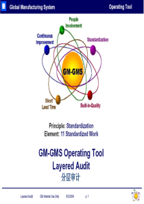 GMS Layered Audit分层审计