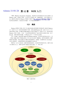 WPF 入门