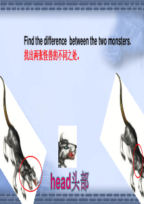 剑桥少儿英语上 Unit 5 My body and the monsters