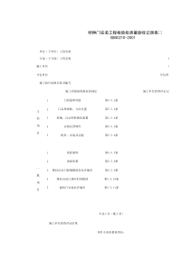 030304_特种门安装工程检验批质量验收记录表