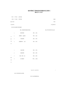 030501_板材隔墙工程检验批质量验收记录表