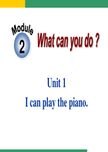 外研版七下Module2Unit1I-can-play-the-piano