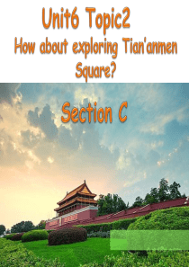 仁爱版八年级英语下Unit-6Topic2-Section-C(共18张PPT)