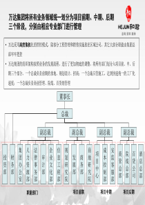 万达组织结构图分析