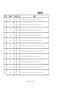 180度砂石基础及检查井工程量计算