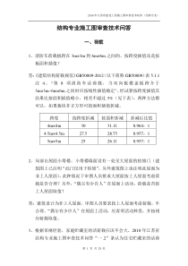 2016年江苏省施工图审查技术问答(结构专业)