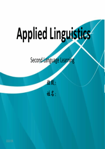 Applied-Linguistics