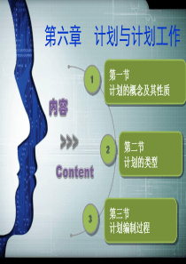 管理学-第六章-计划与计划工作