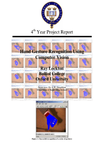 Hand Gesture Recognition Using Computer Vision