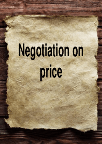 negotiation-on-price