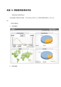 实验12 网络营销效果的评估