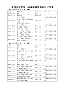 提升教学品质研习-乙级电脑硬体装修检定培训研习营