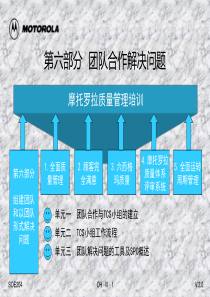 摩托罗拉质量管理培训-团队合作解决问题（PPT 92页）