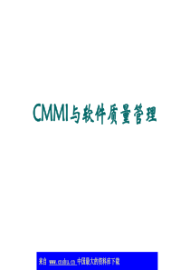 aab_CMMI与软件质量管理(ppt 39)