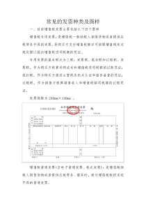 常见的发票种类及图样