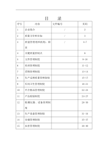 公司QS审核提交的详细资料质量方针和目标