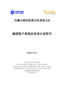 NMCC经分20系统总体设计说明书_数据质量