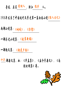 现代文学(鲁迅杂文详析)