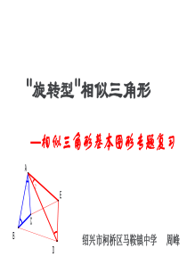 旋转型相似三角形(经典)