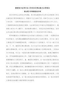 典型工作任务及职业能力分析报告